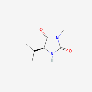 molecular formula C7H12N2O2 B562925 3-Methyl-5-(S)-isopropyl hydantoin CAS No. 71921-91-0