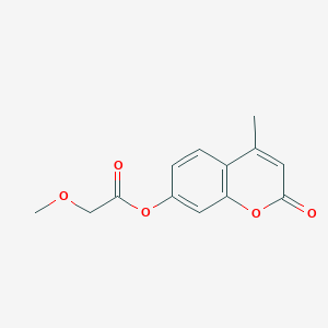 4-methyl-2-oxo-2H-chromen-7-yl methoxyacetate