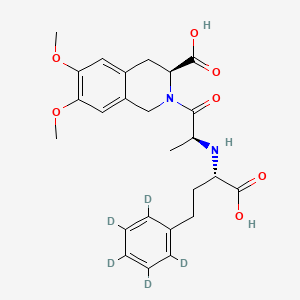 molecular formula C25H30N2O7 B562931 Moexiprilat-d5 CAS No. 1356840-08-8
