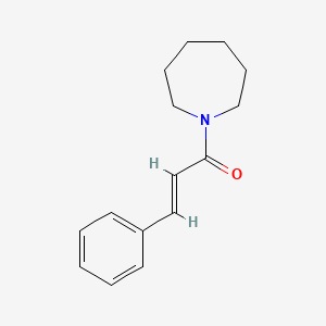 molecular formula C15H19NO B5629395 1-cinnamoylazepane CAS No. 27845-73-4