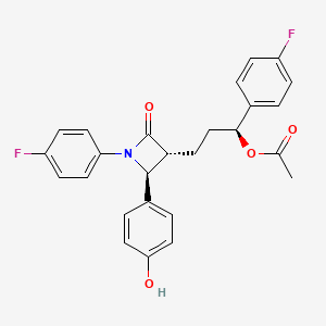 molecular formula C26H23F2NO4 B562942 3-O-Acetyl Ezetimibe CAS No. 1044664-24-5