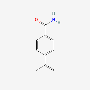 molecular formula C10H11NO B562955 4-Isopropenylbenzamide CAS No. 103204-14-4