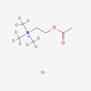 molecular formula C7H16BrNO2 B562962 Acetylcholine-d9 Bromide CAS No. 93449-32-2