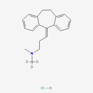 molecular formula C20H24ClN B562966 Amitriptyline-d3 Hydrochloride CAS No. 342611-00-1