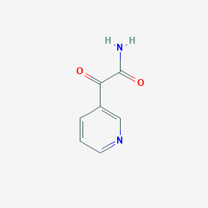 molecular formula C7H6N2O2 B056297 2-Oxo-2-(3-pyridyl)acetamide CAS No. 122125-45-5
