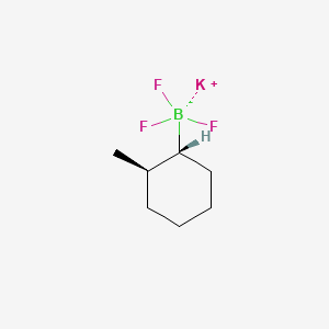 molecular formula C7H13BF3K B562970 Potassium trans-2-methylcyclohexyltrifluoroborate CAS No. 1041642-14-1