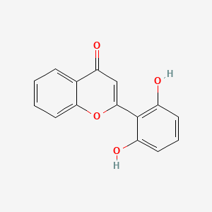 molecular formula C15H10O4 B562972 2',6'-Dihydroxyflavone CAS No. 107092-86-4