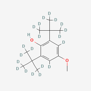 molecular formula C15H24O2 B562987 Dibutylated Hydroxyanisole-d20 CAS No. 1219799-34-4