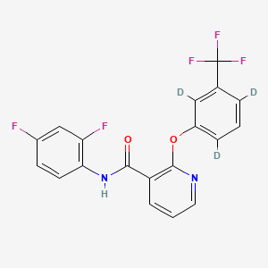 molecular formula C19H11F5N2O2 B562990 Diflufenican-d3 CAS No. 1185009-29-3