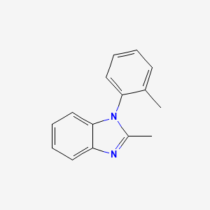 molecular formula C15H14N2 B5629981 2-methyl-1-(2-methylphenyl)-1H-benzimidazole 