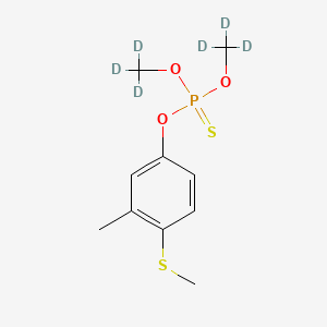 molecular formula C10H15O3PS2 B563001 Fenthion-d6 CAS No. 1189662-83-6