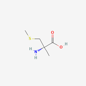 molecular formula C5H11NO2S B563012 D-Cysteine, S,2-dimethyl-(9CI) CAS No. 111003-28-2