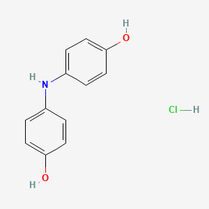 molecular formula C12H12ClNO2 B563018 4,4'-Iminodiphenol hydrochloride CAS No. 1965310-24-0
