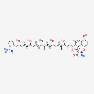 molecular formula C46H72N4O9 B563019 Antibiotic TPU-0037-C CAS No. 485815-61-0