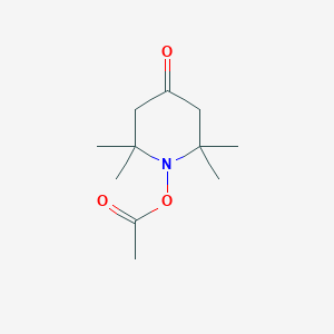 B056303 (2,2,6,6-Tetramethyl-4-oxopiperidin-1-yl) acetate CAS No. 113682-53-4