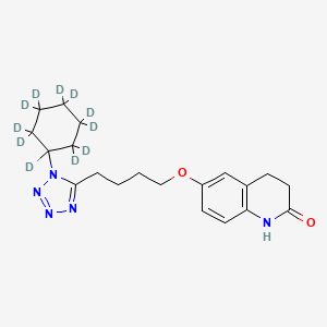 molecular formula C20H27N5O2 B563047 西洛他唑-d11 CAS No. 1073608-02-2