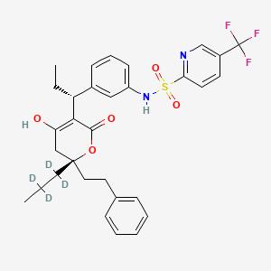 molecular formula C31H33F3N2O5S B563053 Tipranavir-d4 CAS No. 1217819-15-2