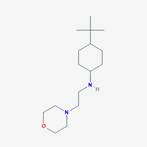 molecular formula C16H32N2O B5630750 (4-tert-butylcyclohexyl)[2-(4-morpholinyl)ethyl]amine 