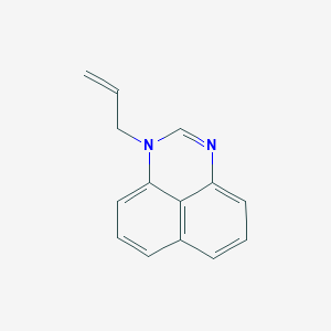 molecular formula C14H12N2 B5630945 1-allyl-1H-perimidine 