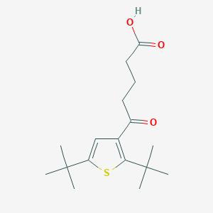 5-(2,5-di-tert-butyl-3-thienyl)-5-oxopentanoic acid