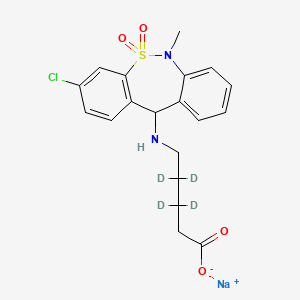 Tianeptine Metabolite MC5-d4 Sodium Salt