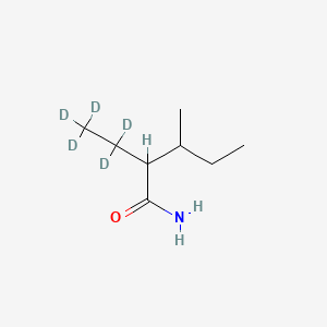 molecular formula C8H17NO B563133 Valnoctamide-d5 CAS No. 1190015-82-7