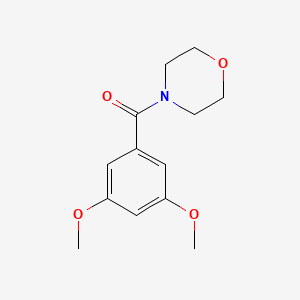 molecular formula C13H17NO4 B5631375 4-(3,5-dimethoxybenzoyl)morpholine 