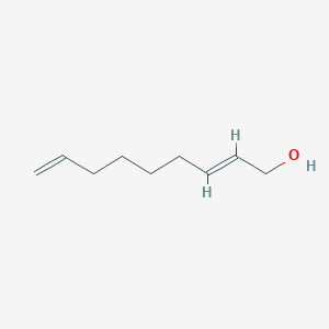 molecular formula C9H16O B563140 E-nona-2,8-diene-1-ol CAS No. 100606-74-4