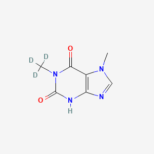 molecular formula C7H8N4O2 B563165 Paraxanthine-1-methyl-d3 CAS No. 188297-90-7