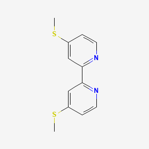 B563169 4-Methylsulfanyl-2-(4-methylsulfanylpyridin-2-yl)pyridine CAS No. 101028-38-0