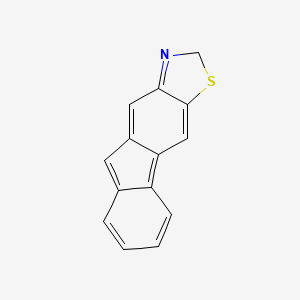 molecular formula C14H9NS B563170 2h-Fluoreno[2,3-d]thiazole CAS No. 107224-57-7