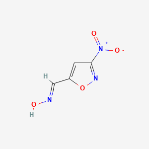 3-Nitroisoxazole-5-carbaldehyde oxime