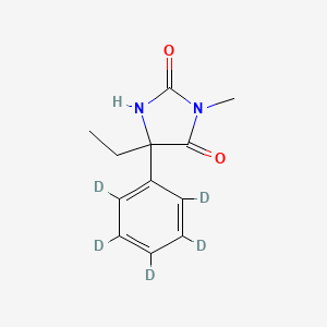 molecular formula C12H14N2O2 B563189 rac Mephenytoin-d5 CAS No. 1185032-66-9