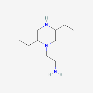 2-(2,5-Diethyl-1-piperazinyl)ethanamine