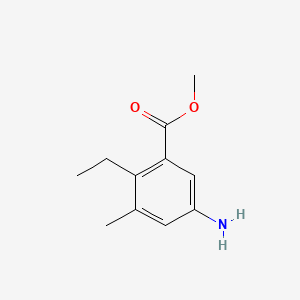 Methyl 5-amino-2-ethyl-3-methylbenzoate