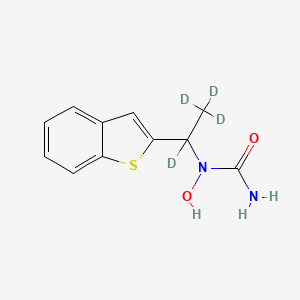 molecular formula C11H12N2O2S B563200 Zileuton-d4 CAS No. 1189878-76-9
