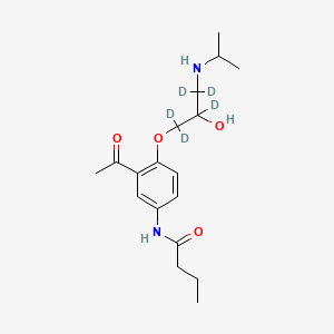 molecular formula C18H28N2O4 B563201 Acebutolol-d5 CAS No. 1189500-68-2