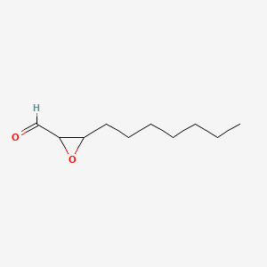 molecular formula C10H18O2 B563210 2,3-Epoxydecanal CAS No. 102369-06-2