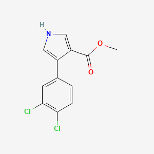 Methyl 4-(3,4-dichlorophenyl)-1H-pyrrole-3-carboxylate