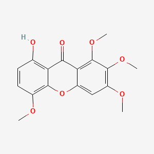 molecular formula C17H16O7 B563228 Angustin B CAS No. 1415795-51-5