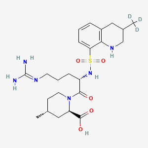 molecular formula C23H36N6O5S B563240 Argatroban-d3 CAS No. 1356847-56-7