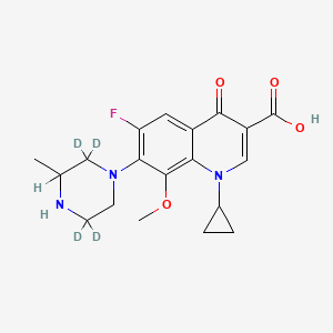 molecular formula C19H22FN3O4 B563244 Gatifloxacin-d4 CAS No. 1190043-25-4