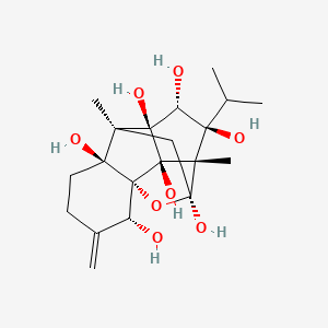 molecular formula C20H30O8 B563268 9,21-Didehydroryanodol CAS No. 106821-54-9