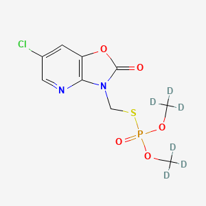 molecular formula C9H10ClN2O5PS B563269 Azamethiphos-d6 CAS No. 1189894-02-7
