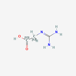 Guanidinoacetic-13C2 Acid