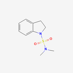 molecular formula C10H14N2O2S B5632992 N,N-dimethyl-1-indolinesulfonamide 