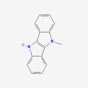molecular formula C15H12N2 B5633379 5-methyl-5,10-dihydroindolo[3,2-b]indole 