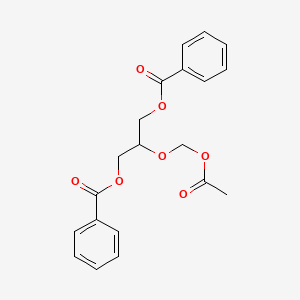molecular formula C20H20O7 B563338 2-(Acetoxymethoxy)-1,3-propanediyl dibenzoate CAS No. 1185159-39-0