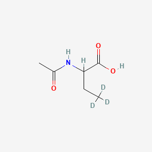 (+/-)-2-Acetylaminobutanoic Acid-d3