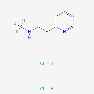 molecular formula C8H14Cl2N2 B563361 Betahistine-d3 dihydrochloride 